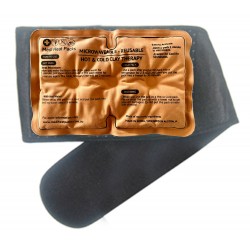 Microwave Heat Pack - (Include Back Belt) Clay Hot Packs- Back Pain