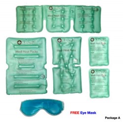 Heat Packs Package A with Eye Mask-Instant Heat Pack-Reusable Hot Packs